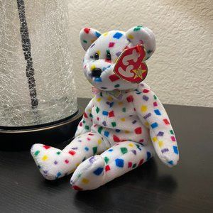 NWT! Ty Beanie Baby "Ty 2k" with Multiple Errors on Tag! Mint Condition!